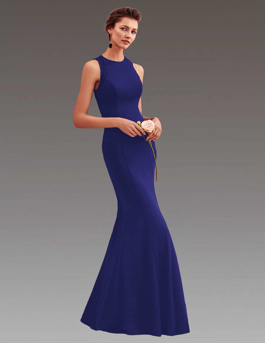 Long evening dress Royal  2J114 size 14