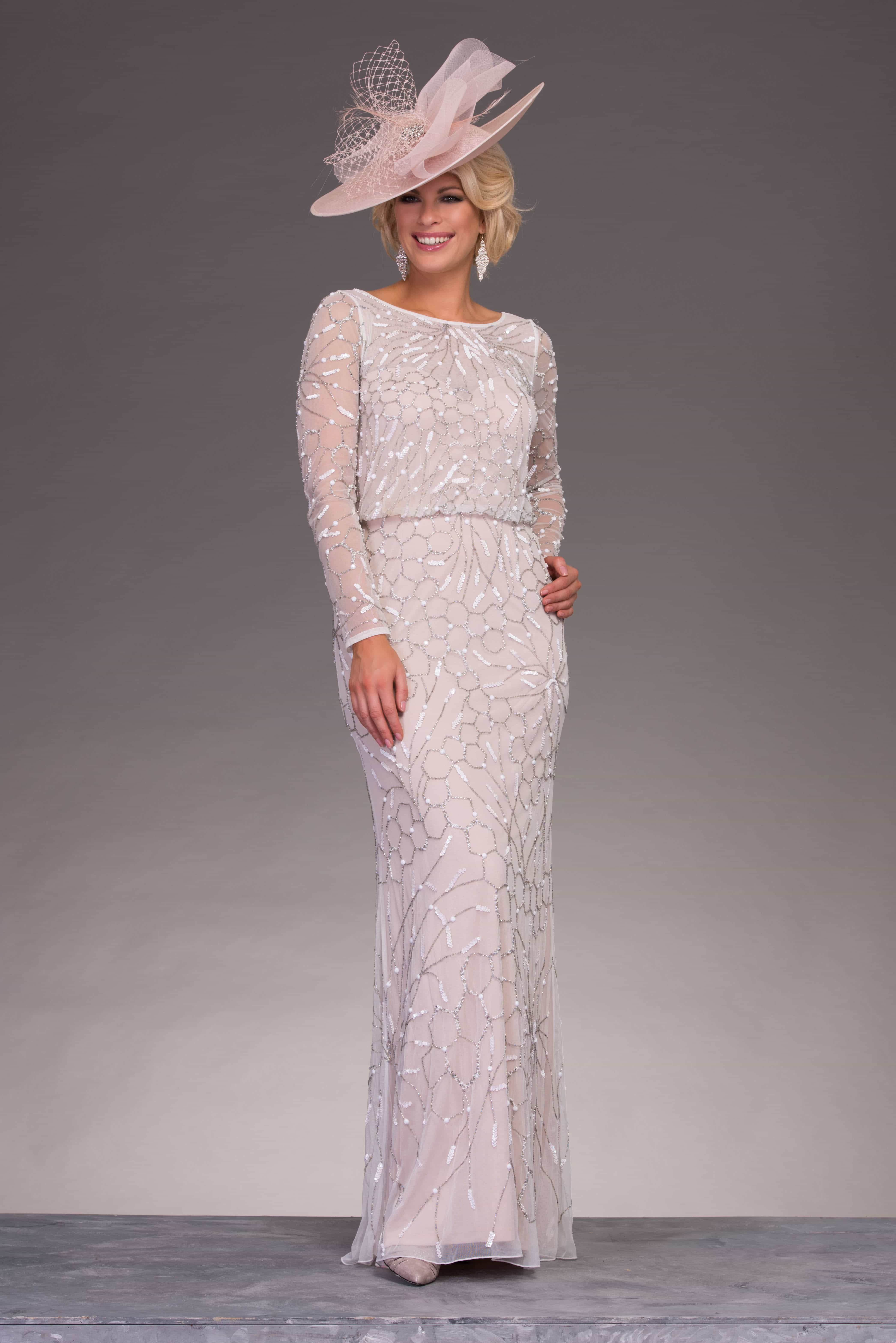 full length sequin gown