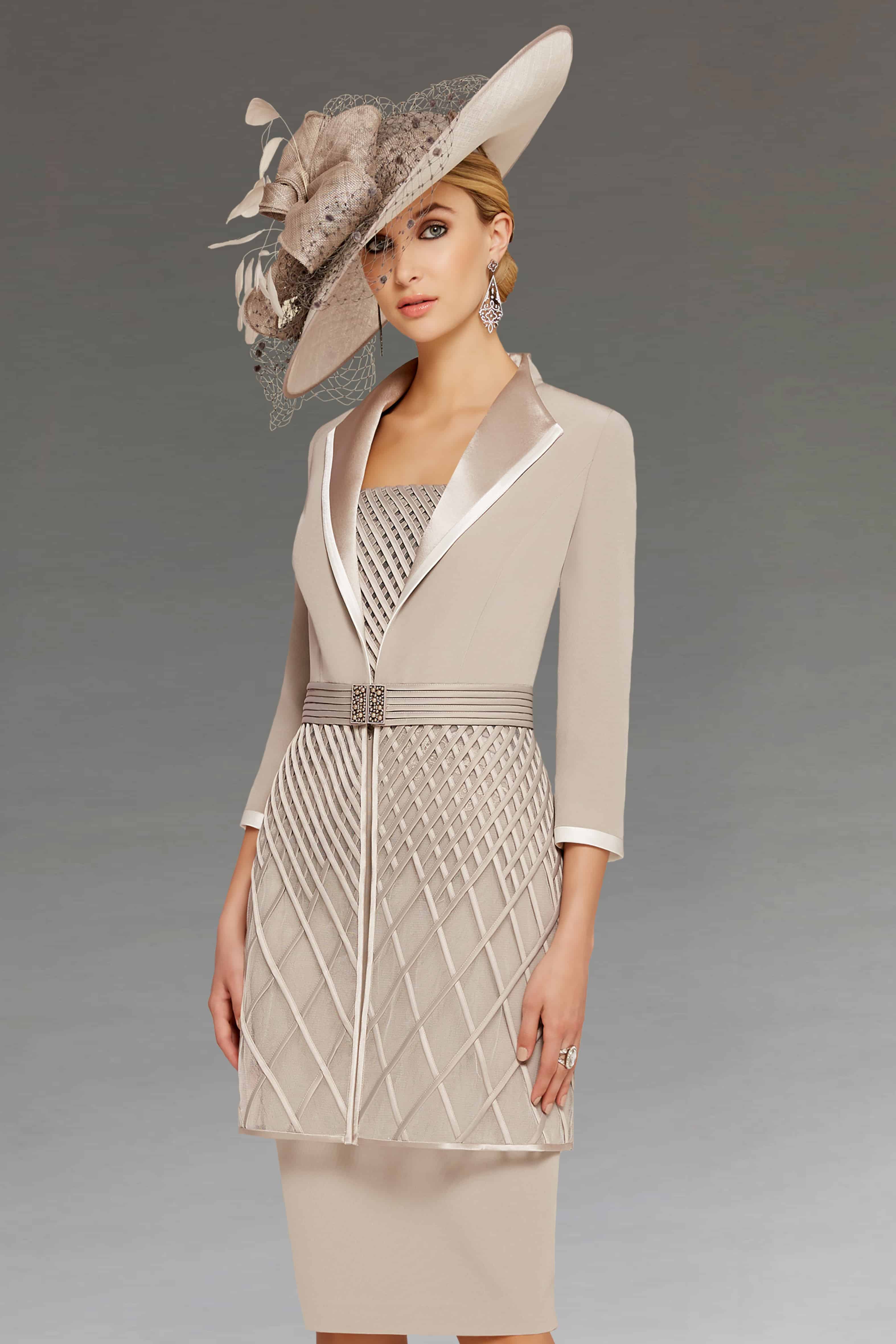 short dress with coat