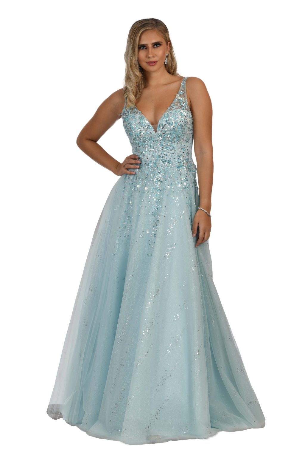 Full length dress with full skirt. AF79561 - Catherines of Partick