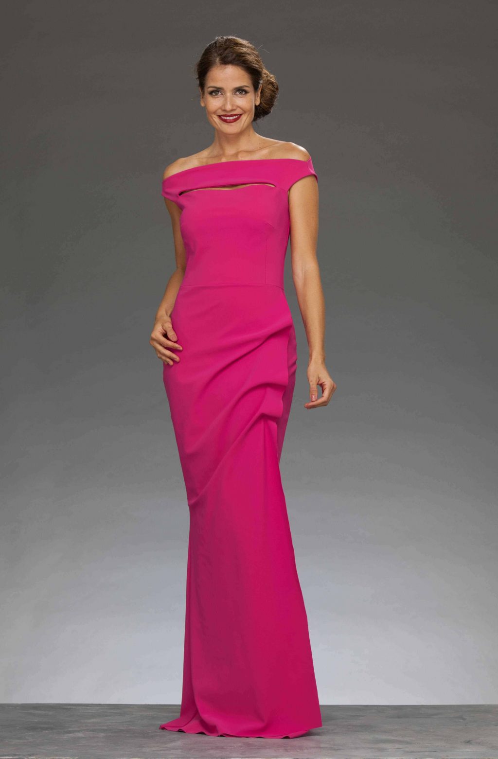 Full length fitted gown. Melania L - Image 3