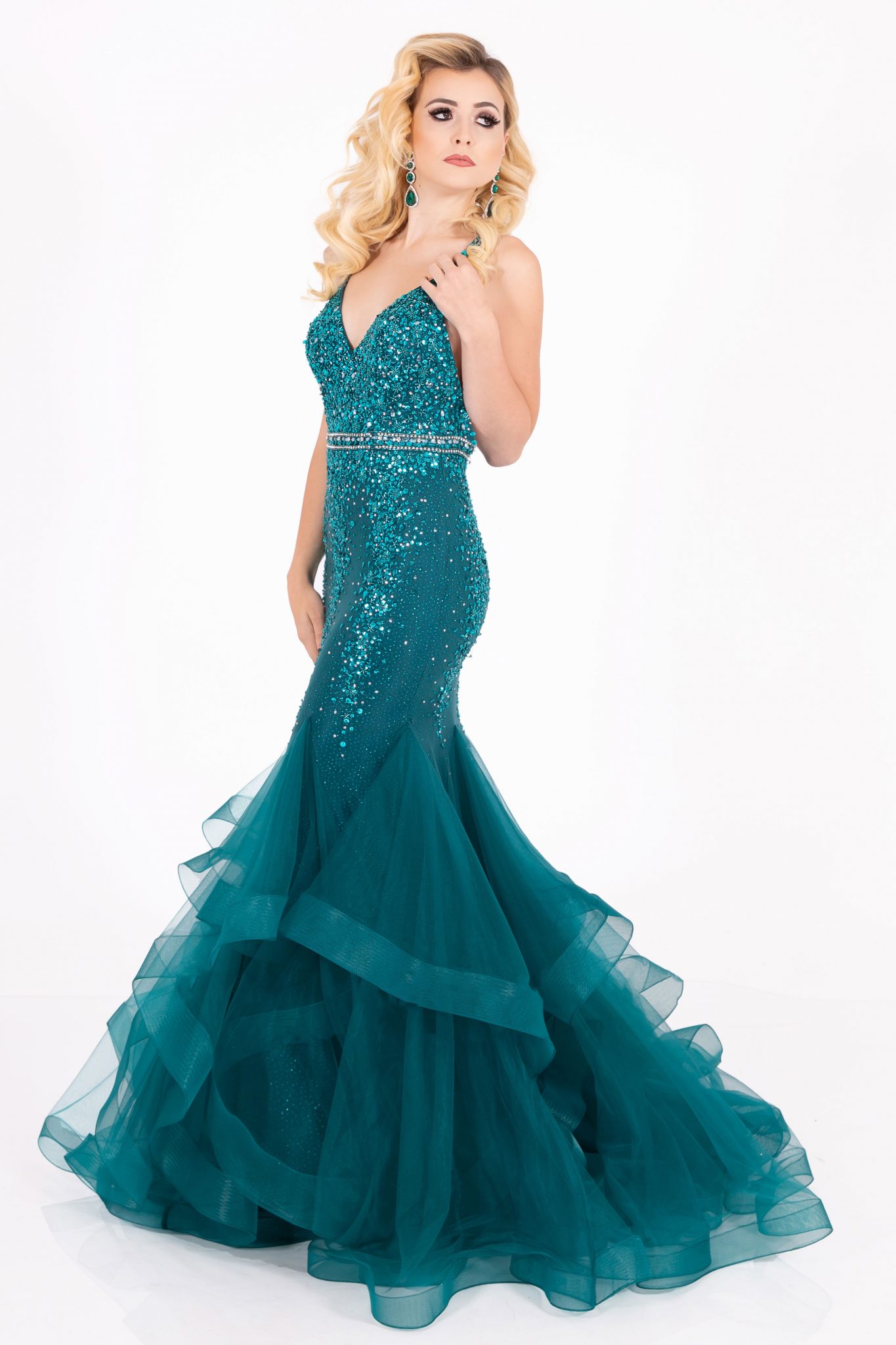 fishtail gown