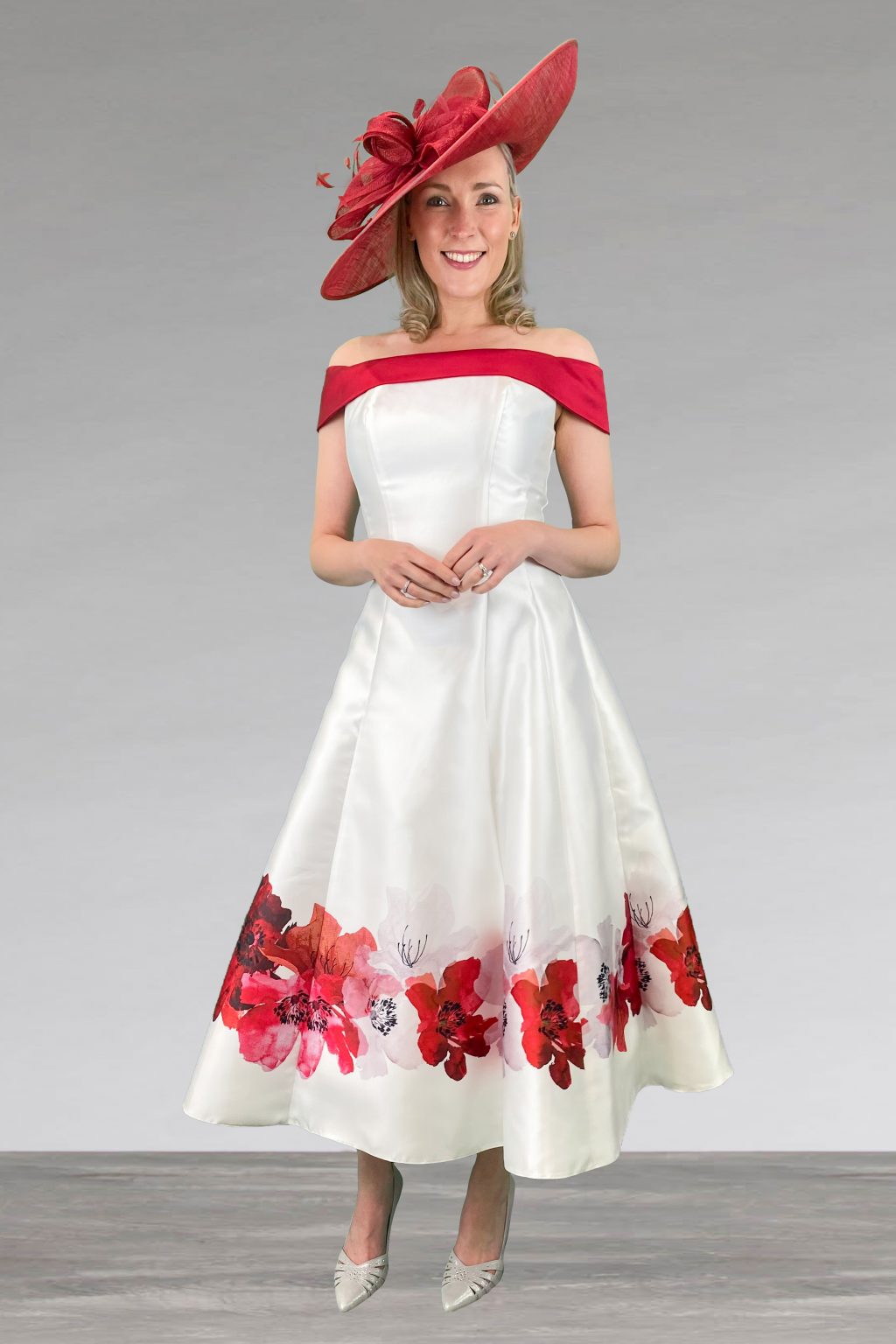 Bardot style dress with full skirt. 875 - Catherines of Partick