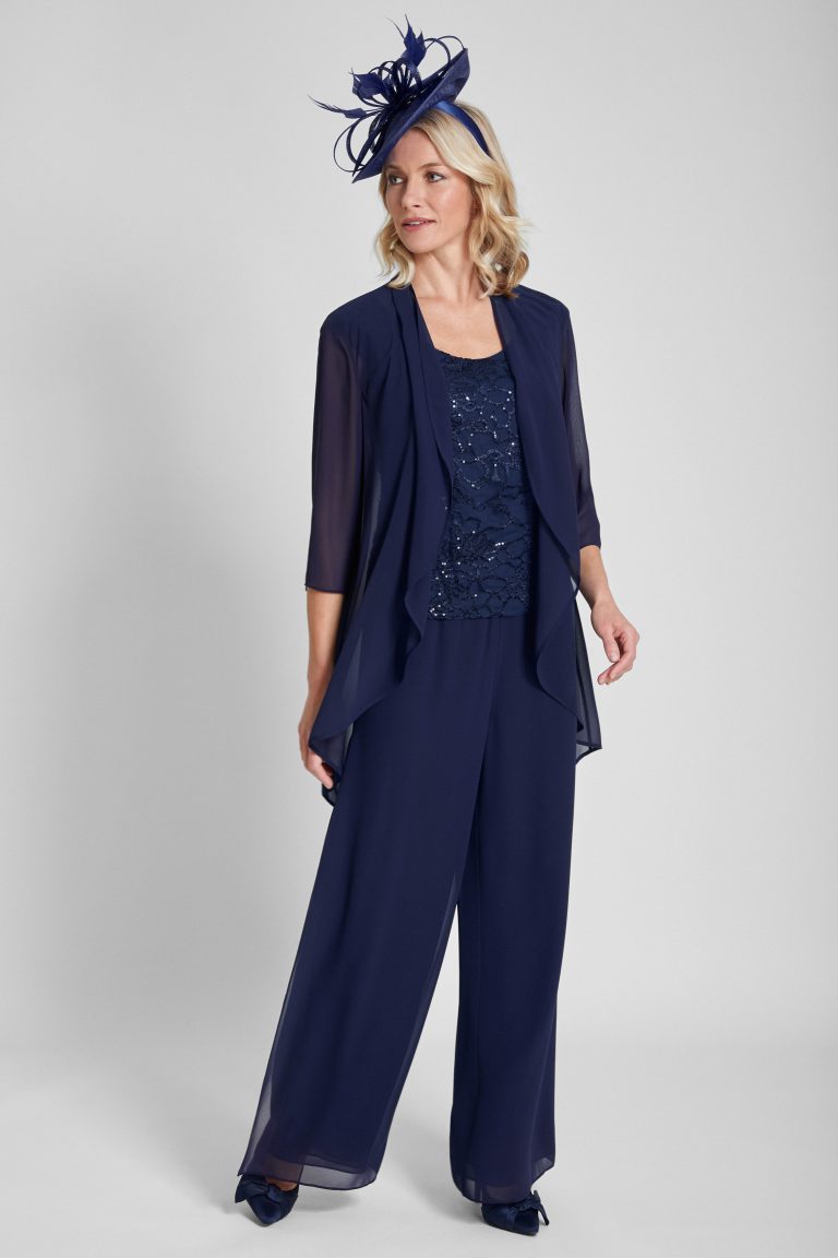 Three piece trouser suit. 28971 - Catherines of Partick