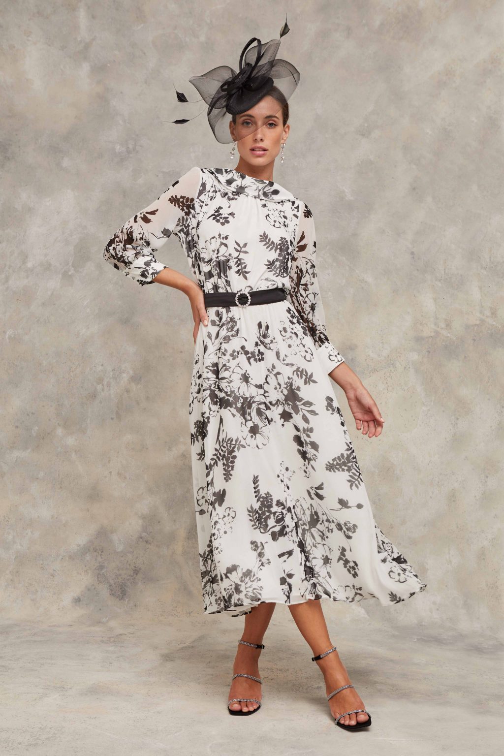 Floral Print Dress With Sleeves. Frida size 10 and 14 - Image 2