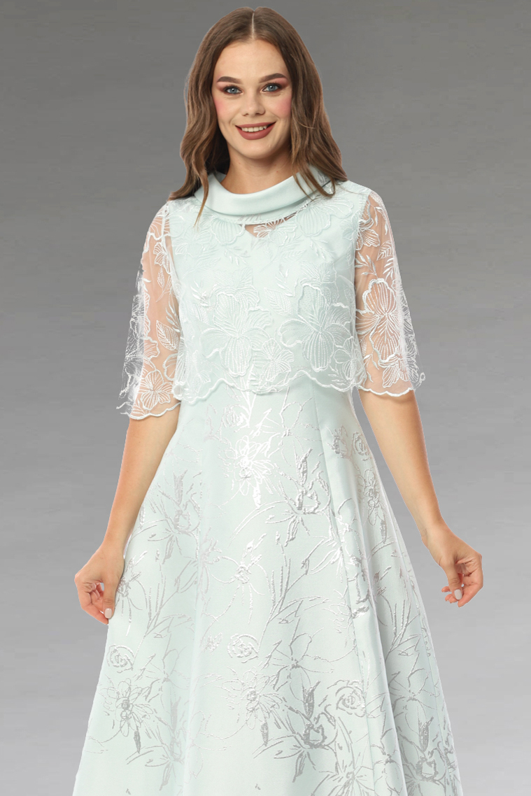 Short Dress With Lace Top. 7337 - Catherines of Partick