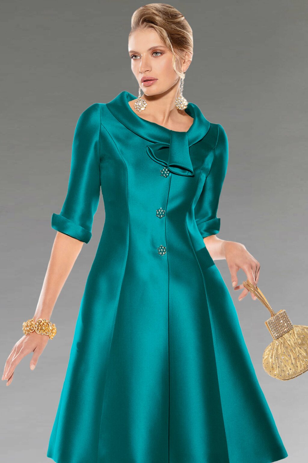 Short Coat Style Dress. 3745