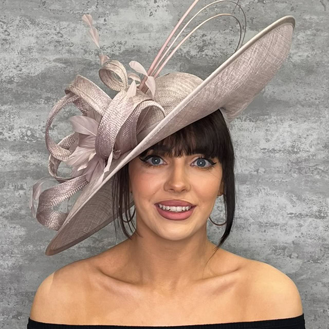 Fashion designer mother of the bride hats