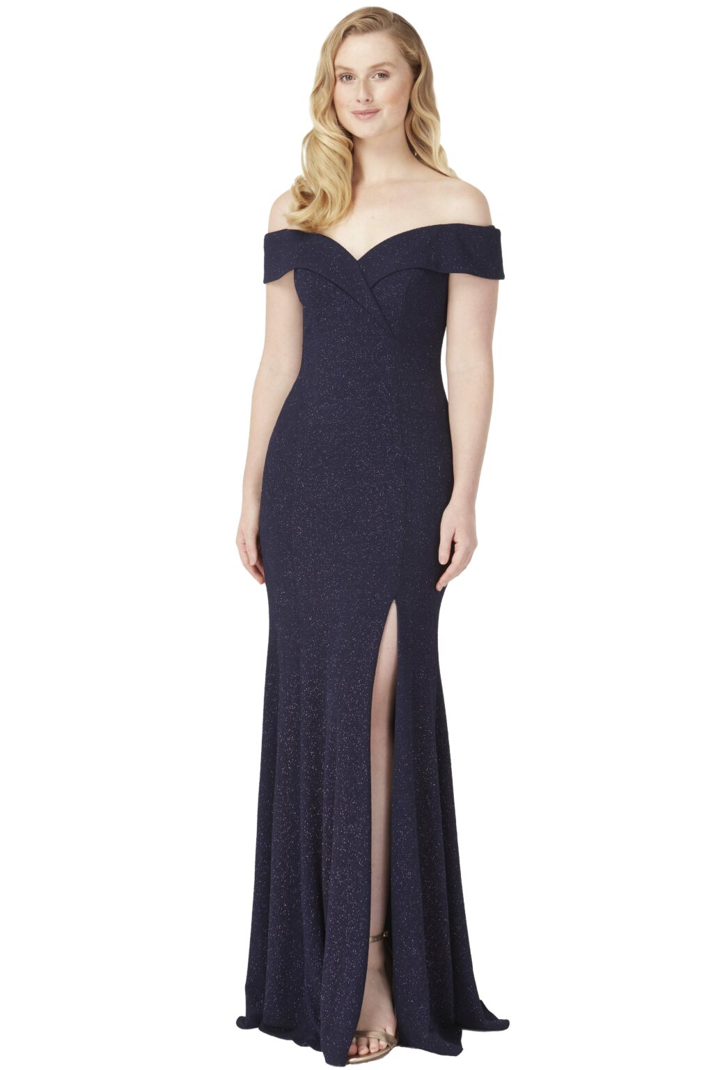 Full Length Off The Shoulder Dress. 08971