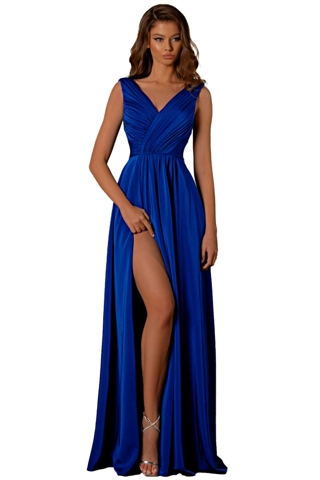 Full Length Dress With Full Skirt. NBM8997