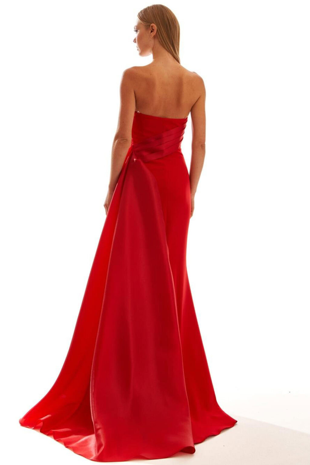 Full Length Strapless Dress. Celeste - Image 3