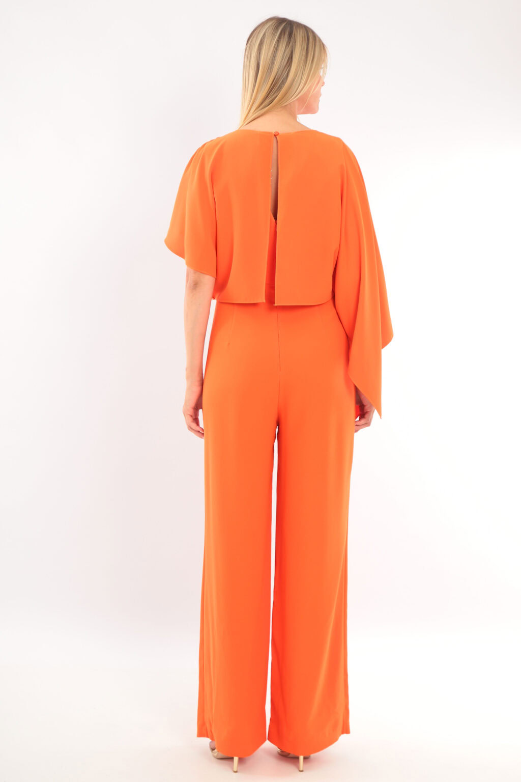 Wide Leg Jumpsuit With Sleeves. 5075 - Image 2