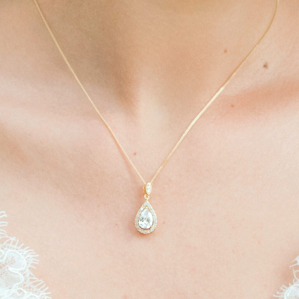 Gold Plated Necklace With Pendant. Belmont - Image 2