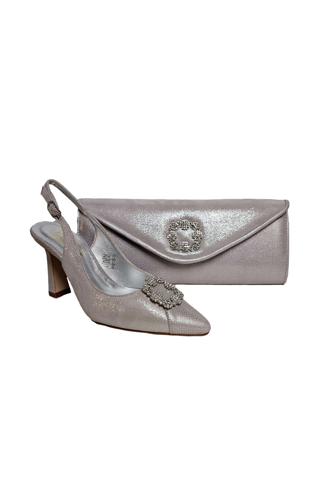 Mid Block Heel Slingback Shoe. GS25A