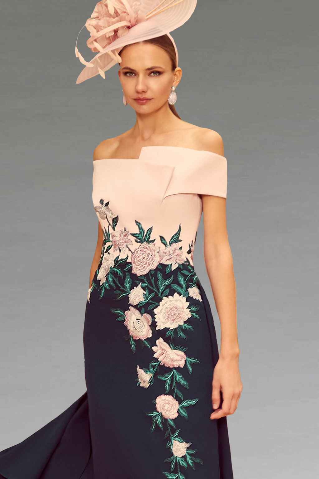 Mid Length Off The Shoulder Dress. 992526