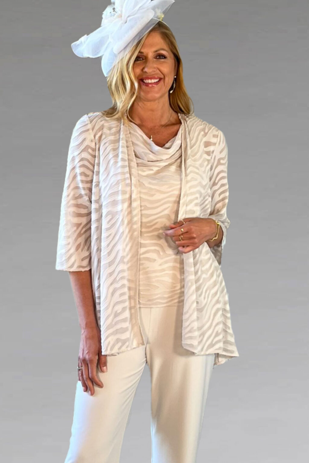 Three Piece Trouser Suit. 258182-038-258181